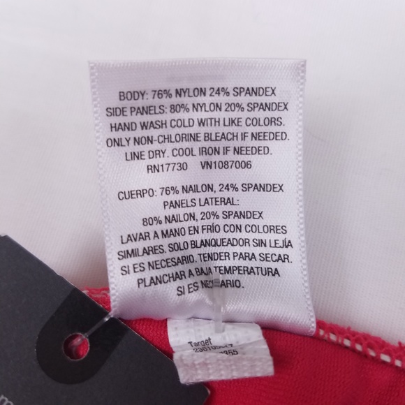 Mossimo Seersucker Cheeky Side Tab Bikini Bottom S - Picture 8 of 8